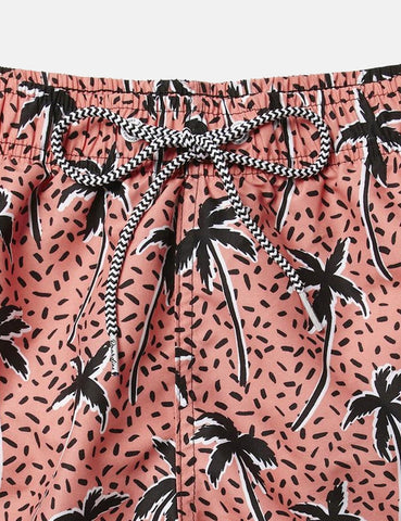 Boardies Flair Palm Red Badeshorts (Short) - Multi