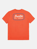 Brixton Jolt Premium-T-Shirt - Red Clay