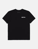 Brixton Interceptor II Premium-T-Shirt - Schwarz