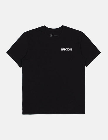 Brixton Interceptor II Premium-T-Shirt - Schwarz