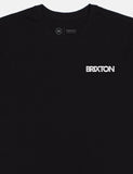 Brixton Interceptor II Premium-T-Shirt - Schwarz