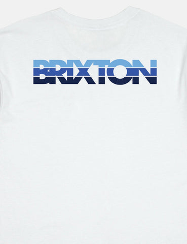 Brixton Interceptor II Premium-T-Shirt - Weiß