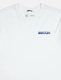 Brixton Interceptor II Premium-T-Shirt - Weiß