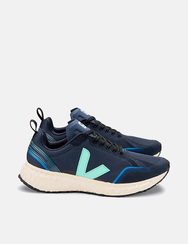 Veja Condor Mesh-Laufschuh - Nautico / Türkis / Butter Sole