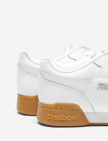 Reebok Workout Plus-Gum Sole (CN2126) - Weiß / Kohle / Classic Red