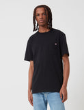 Dickies Porterdale Taschen-T-Shirt - Schwarz