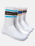 Dickies Madison Heights 3-Pack Socken - Weiss / Multi