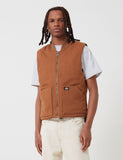 Dickies Lawrence Vest - Brown-Ente