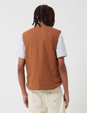 Dickies Lawrence Vest - Brown-Ente