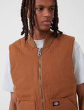 Dickies Lawrence Vest - Brown-Ente