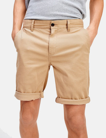 Tommy Jeans Wesentliche Chino-Shorts - Klassisch Khaki