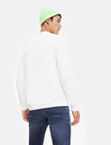 Tommy Jeans Mock Neck T-Shirt - Weiß