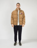 Tommy Jeans Corduroy Puffa Jacket - Tiger Eye