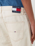 Tommy Jeans Dad Jeans (Straight Leg) - Arbeits Ecru Starre