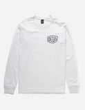 Deus Ex Machina Long Sleeve Venice LA T-shirt - White