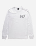 Deus Ex Machina Long Sleeve Tokyo T-shirt - White