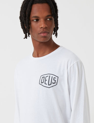 Deus Ex Machina Long Sleeve Tokyo T-shirt - White