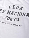 Deus Ex Machina Long Sleeve Tokyo T-shirt - White