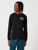 Deus Ex Machina Long Sleeve Tokyo T-Shirt - Schwarz