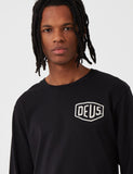 Deus Ex Machina Long Sleeve Tokyo T-Shirt - Schwarz