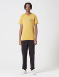 Deus Ex Machina sunbleached Tokyo T-Shirt - Gold