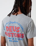 Deus Ex Machina Simpli-Stadt-T-Shirt - Grau Marle