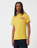 Deus Ex Machina Simpli-Stadt-T-Shirt - Super Lemon