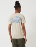 Deus Ex Machina Premium-Tokyo T-Shirt - Safari Marle