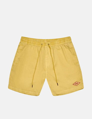 Deus Ex Machina Sandbar Garment Dye Shorts - Super Lemon