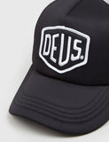 Deus Ex Machina Baylands Trucker Cap - Black/Grey