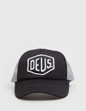 Deus Ex Machina Baylands Trucker Cap - Black/Grey