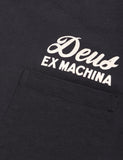 Deus Ex Machina Adresse Tokyo Taschen-T-Shirt - Schwarz