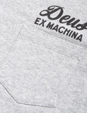 Deus Ex Machina Adresse Tokyo Taschen-T-Shirt - Grau Marmor