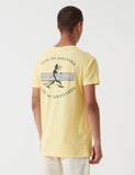 Deus Ex Machina Loggins T-Shirt - Gelb