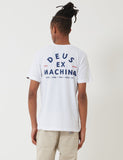 Deus Ex Machina Whirled T-Shirt - Weiß