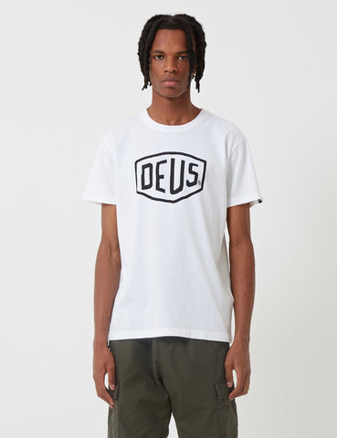 Deus Ex Machina Shield T-Shirt - Weiß