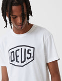 Deus Ex Machina Shield T-Shirt - Weiß