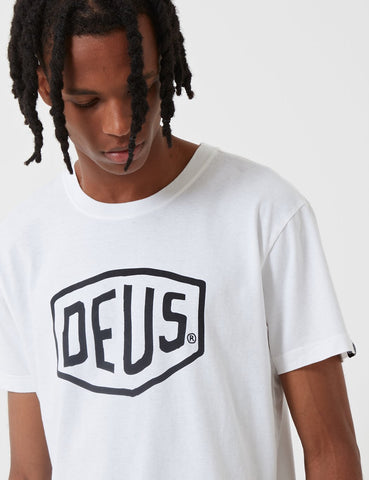 Deus Ex Machina Shield T-Shirt - Weiß