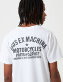 Deus Ex Machina Adresse Tokyo T-Shirt - Weiß