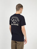 Deus Ex Machina Canggu Taschen-T-Shirt - Mitternachtsblau