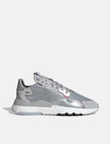 adidas Nite Jogger Schuhe (EE5851) - Silber Metallic / Licht Fest Grau / Schwarz-Core