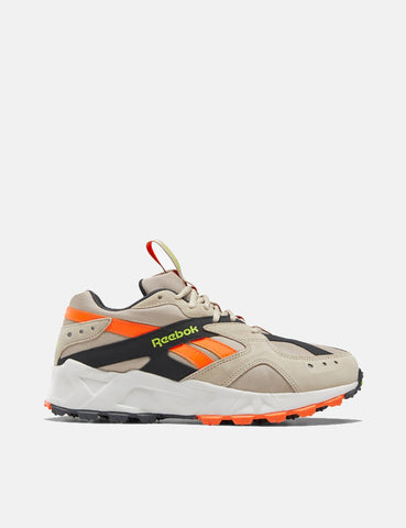 Reebok Aztrek 93 Adventure - Beige / True Gray / Solar orange