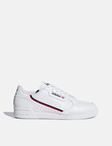 adidas Continental 80 (G27706) - FTWR Weiß / Scarlet / Collegiate Navy