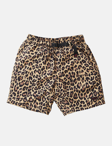 Gramicci Shell Stopfbarer Shorts - Leopard-Druck