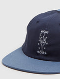 Gut Worth Night Moves 6-Panel Cap - Marine-Blau