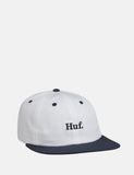 Huf Genuine 6 Panel Cap - Navy Blue