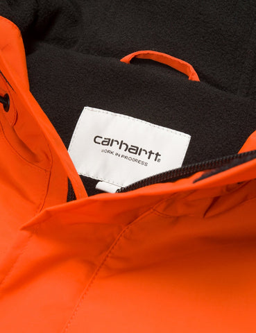 Frauen Carhartt-WIP Nimbus Half-Zip Jacke (mit Fleece-Futter) - Persimmon orange