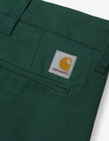 Carhartt-WIP Sid Pant Chino (Slim) - Dark Tannengrün