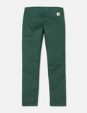 Carhartt-WIP Sid Pant Chino (Slim) - Dark Tannengrün