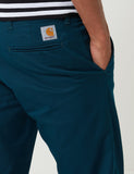 Carhartt-WIP Sid Pant Chino (Slim) - Ente Blau